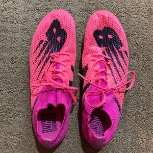 Womens New Balance LD 5000 Racing Spikes Size 7.5 Lite Wear Missing One Spike